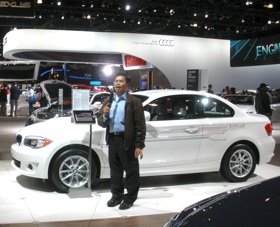 Lloyd Tran with BMW Active Electric