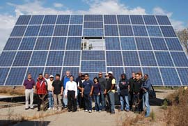 Cleaan Tech Institute Trip to Solar Farm