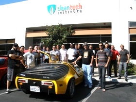 Certified Electric Vehicle Technician Class September 2011- Orange County- Clean Tech Institute